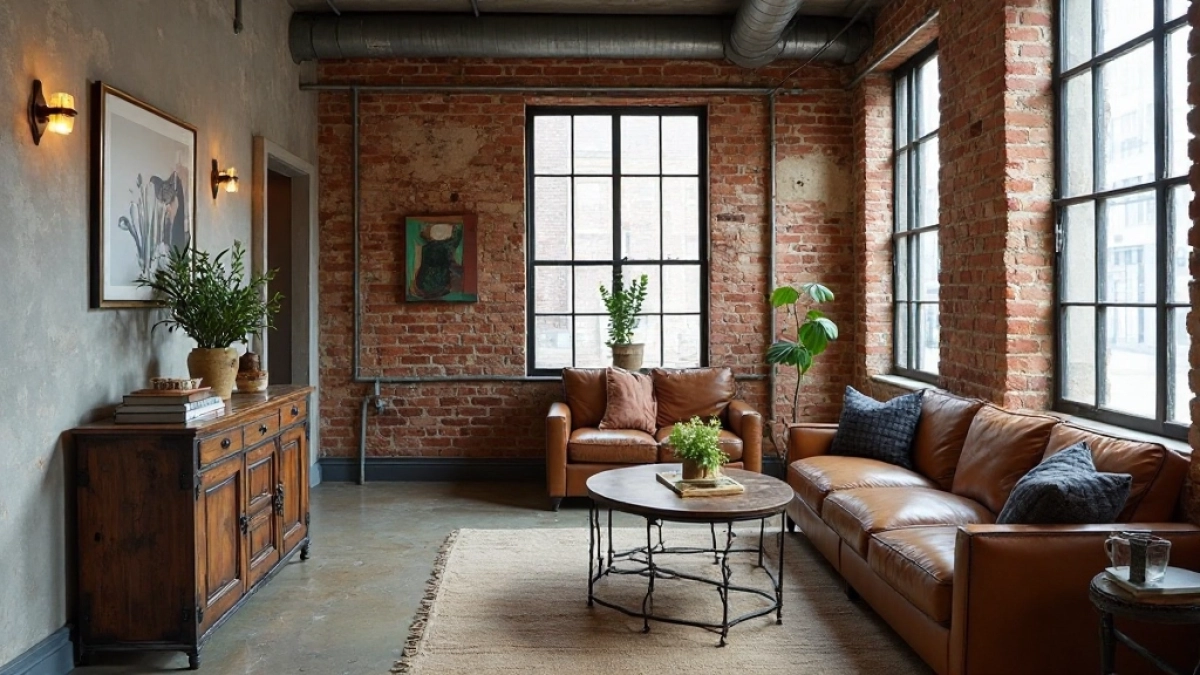 aranżacja wnętrza w stylu loftowym odkryj potęgę industrialnych dodatków