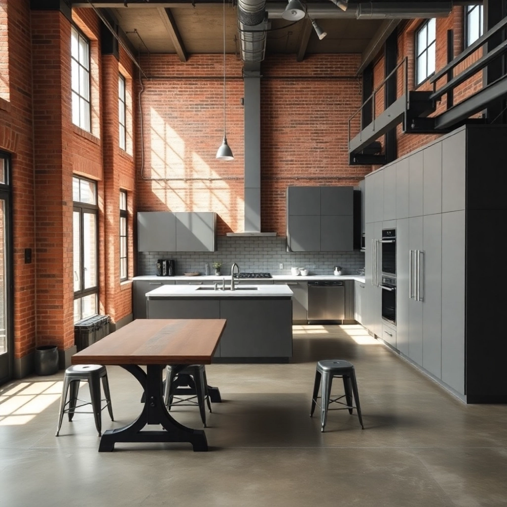 Kuchnia W Stylu Loftowym