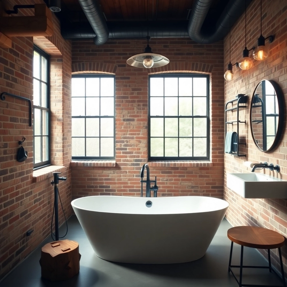 Łazienki W Stylu Loftowym