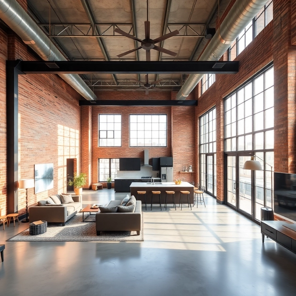 Mieszkanie Styl Loftowy