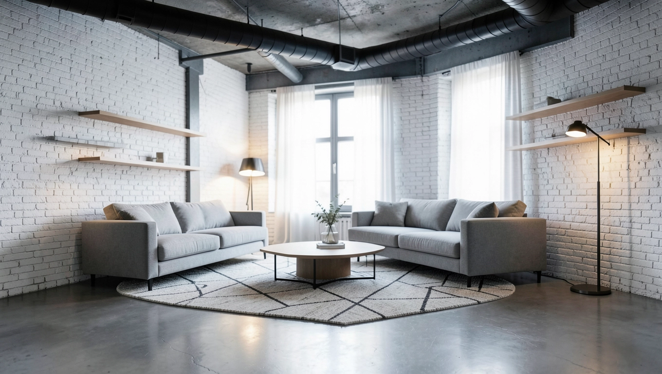 minimalizm i styl loftowy