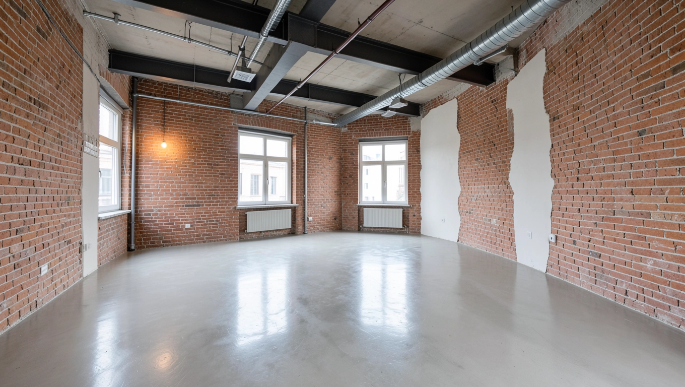 prace wykończeniowe loft warszawa