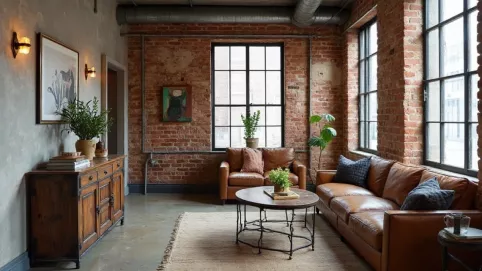 aranżacja wnętrza w stylu loftowym odkryj potęgę industrialnych dodatków