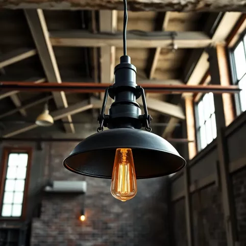 Lampa styl loftowy