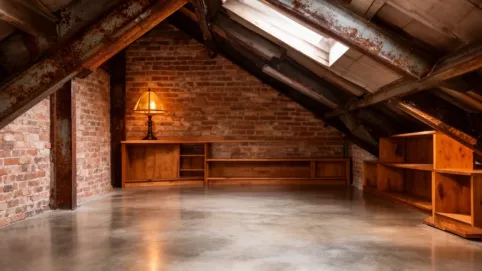 poddasze w stylu loft