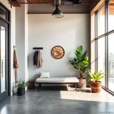 Przedpokój W Stylu Loft