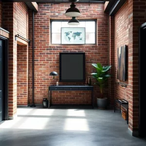 Przedpokój W Stylu Loftowym