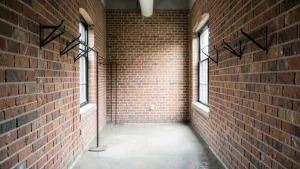 styl industrialny przedpokój loft