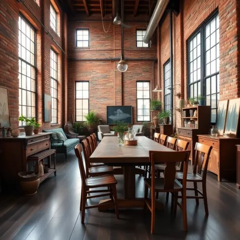 Styl Loftowo Rustykalny
