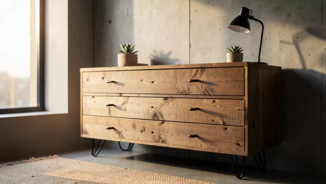 komoda w stylu loft