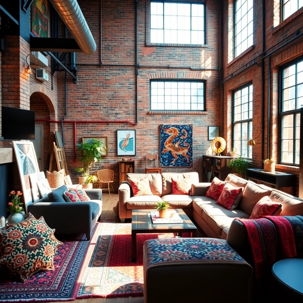 Styl Boho Loft