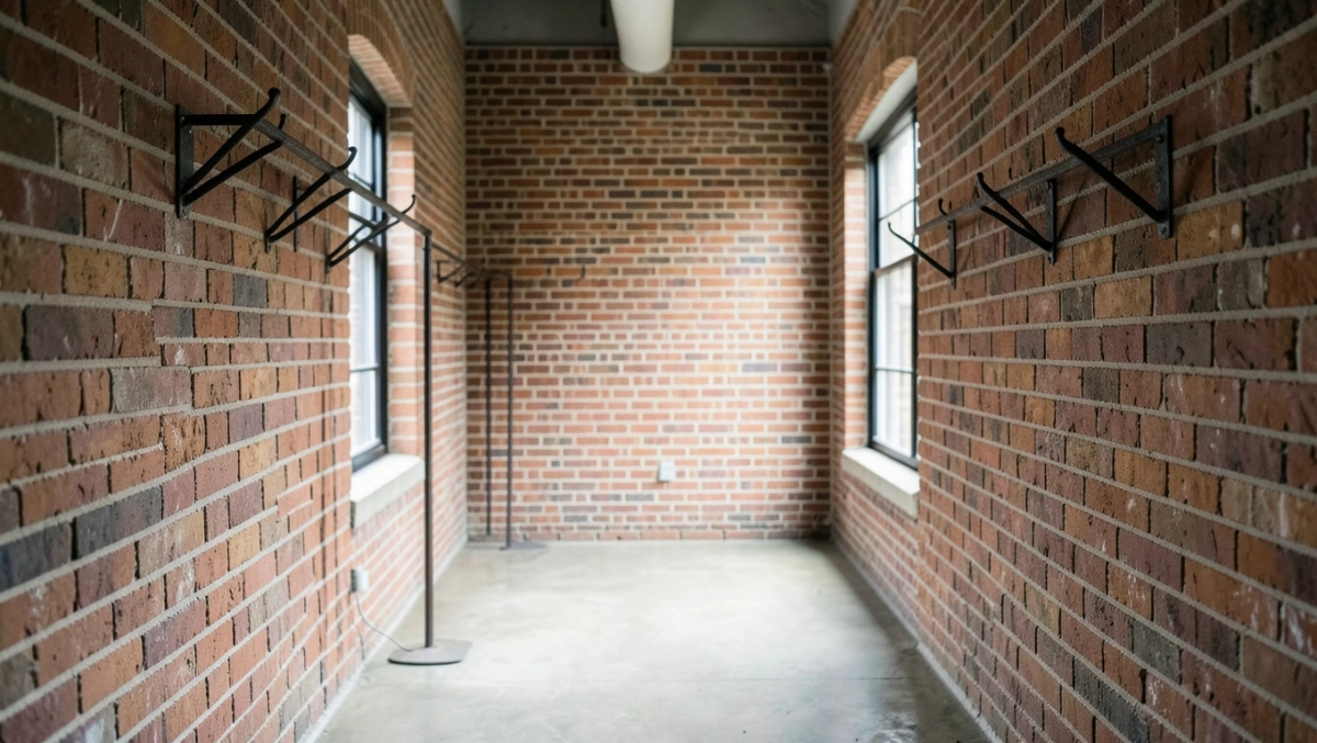 styl industrialny przedpokój loft