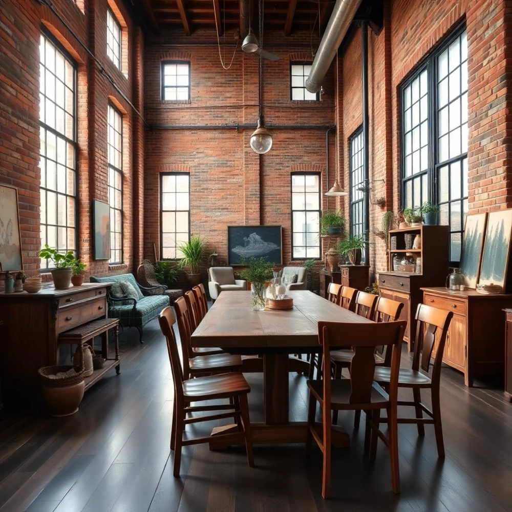 Styl Loftowo Rustykalny