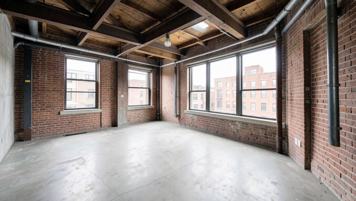 styl loftowy w bloku