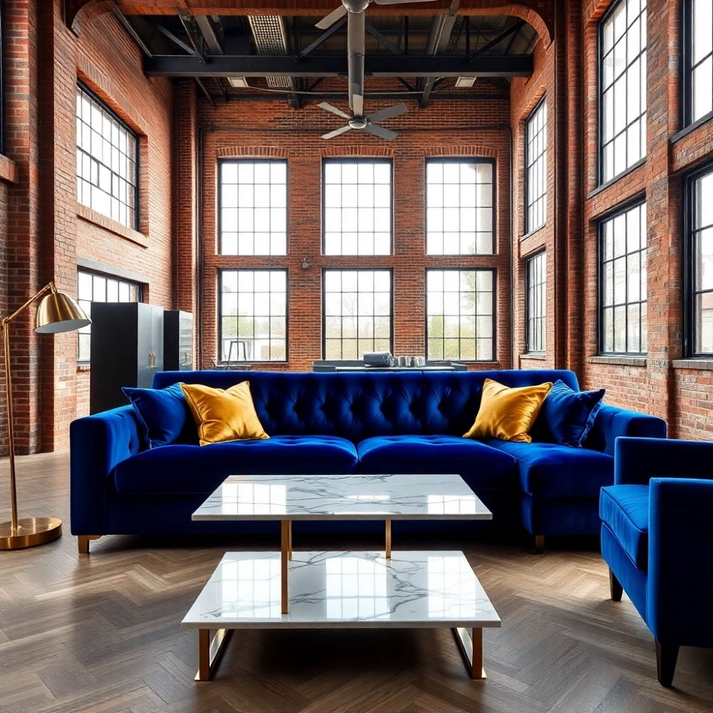 Styl Loftowy Z Glamour